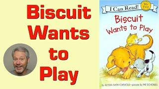 "Biscuit Wants to Play" -  Brian's English Picture Book Reading! 「ビスケットは遊びたい - ブライアン先生の英語絵本読み聞かせ 」