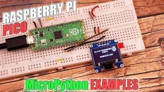 라즈베리파이 피코 | MicroPython + 예제로 시작하기 | I2C OLED, ADC, PWM