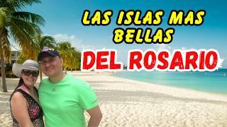  DESCUBRE las ISLAS más BELLAS del ROSARIO Cartagena Colombia ️Archipiélago Corales del Rosario