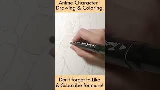 Genshin Impact Character Drawing and Coloring #Shorts