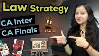 Law Strategy | CA Inter and CA Finals | Air 1 | Nandini Agrawal