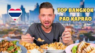 7 MUST EAT PAD KAPRAO IN BANGKOK  Thai Street Food