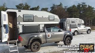 PICKUP CAMPER tv: Baltic South Tour Folge I, Wohnkabinentest