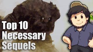 Top 10 Necessary Video Game Sequels - JonTron