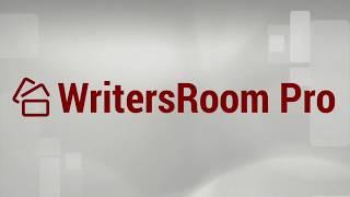 WritersRoom Pro - Tutorial - Video 2 (Feb 2020)