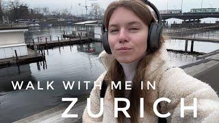 Slow living day in Zurich, walk with me around the city | VLOG