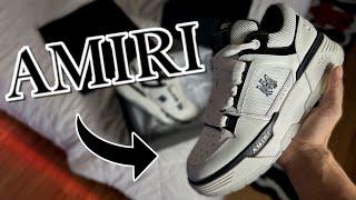 AMIRI MA-1 "BONE"  (Shoe Review + Try On)