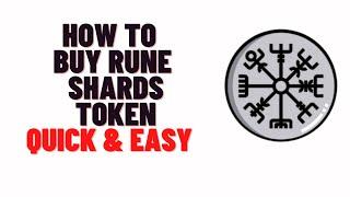 how to buy rune shards token on trustwallet