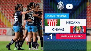 Necaxa vs Chivas Femenil | Jornada 1 | Clausura 2025 Liga MX Femenil