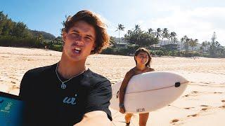 Surfing With My Girlfriend In Hawaii!