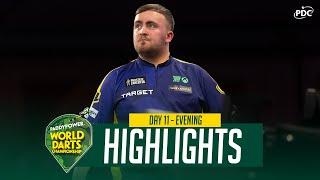 BIG NAMES UNDER PRESSURE! | Day 11 Evening Highlights | 2024/25 Paddy Power World Darts Championship