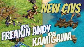 Blue Carbon Cup II 2v2 Showmatch | FreakinAndy vs Kamigawa