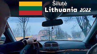 A town in Lithuania called Šilutė ~ Winter Drive in 2022