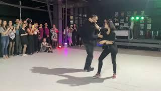 Kizomba social dancing. Ilya Subachev & Alexandra Marchenko @ Hot Winter Kizomba Festival 2022