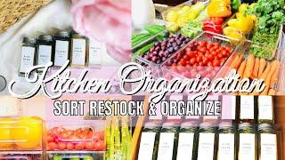 KITCHEN ORGANIZATION/ Satisfying Restock & Organize with me/ Organización Cocina// InspirationbyCP