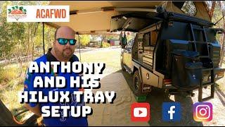 Anthony and his SR5 Hilux Canopy Setup!