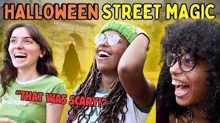 Halloween STREET MAGIC in NYC | JS Magic