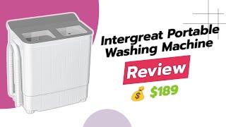 INTERGREAT Portable Washing Machine Review 