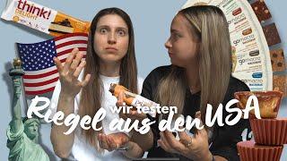 wir testen amerikanische Proteinriegel - TASTE TEST in New York mit Rahel! | oatmealmeanslove