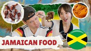  Jamaican Food in LA! jerk chicken, beef patty, festival, oxtail... | YB vs. FOOD