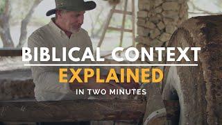 Jesus and an Olive Press | The Garden of Gethsemane | Biblical Context Explained