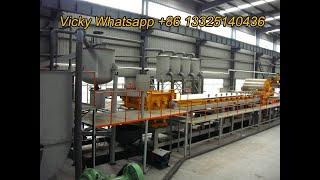 100% Non Asbestos Fiber Cement Making Machine， Flow-on Calcium Silicate Board Production Line