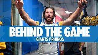Behind the Game - Huddersfield Giants v Leeds Rhinos