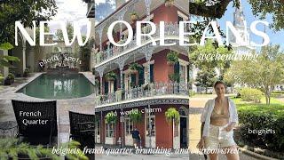 New Orleans Vlog | Weekend in NOLA, beignets, exploring French Quarter, and dancing on Bourbon St