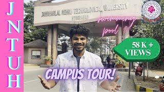 JNTUH CAMPUS TOUR || JAWAHARLAL NEHRU TECHNOLOGICAL UNIVERSITY HYDERABAD|| JNTUH-UCEH