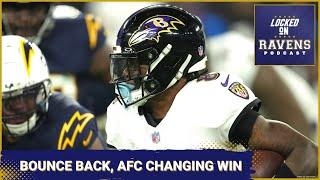 Baltimore Ravens bounce back in MAJOR way vs. Los Angeles Chargers, change landscape of AFC