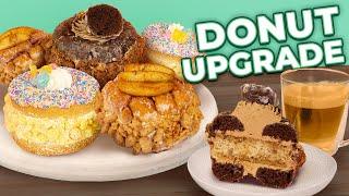 I Turned Store-bought DONUTS into EPIC CAKE DESSERTS for National Donut Day! | How to Cake It