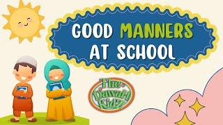 Islamic Manners | School | Islamic Videos For Kids | Sunnah | Prophet Muhammad SAW | #islam #sunnah