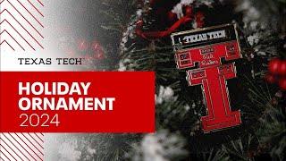 2024 Holiday Ornament  | The Double T Scoreboard | Texas Tech University