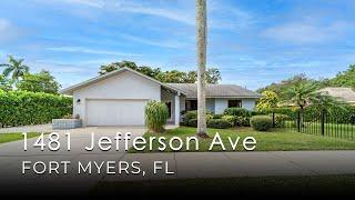 Home for sale in the most desirable area in Fort Myers, Fl