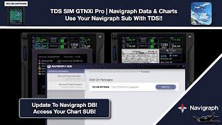 MSFS | TDS GTN Xi Pro | Navigraph Data & Charts