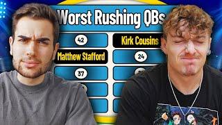 These are the WORST Rushing QBs in the NFL