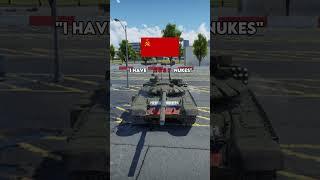 Cold War Countries Nukes |  #warthunder #memes #shorts #foryou