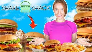 I TRIED SHAKE SHACK FOR THE FIRST TIME (Best USA Fast Food?)