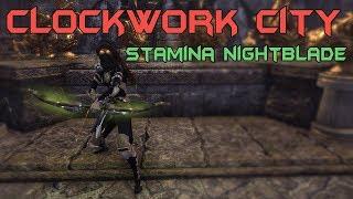 Stamina Nightblade PvP Build - Elder Scrolls Online: Clockwork City