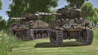 SHERMAN FIREFLY vs KING TIGER - Operation Goodwood | Gates of Hell