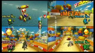 Mario Kart Wii (4 Players)/32 Epic Races!/All Tracks