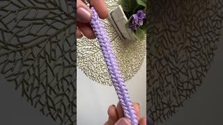 Вязаная ручка для сумки.. Вязание крючком... #crochet