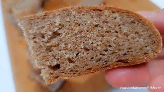TAM BUĞDAY UNUNDAN EKMEK TARİFİHem sağlıklı hem lezzetli ekmek yapımı