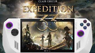 Clair Obscur Expedition 33 ROG ALLY Z1 Extreme Performance All Graphics Tested Hands On Preview