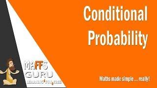 Conditional probability | Year 10 Maths | MaffsGuru