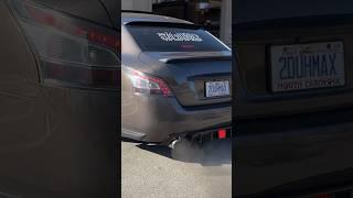Manual Swapped & Straight Piped Nissan Maxima! @exhaustaddicts