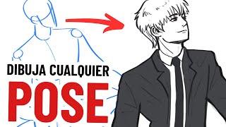 Cómo Dibujar CUALQUIER POSE (SIN aprender Anatomía)