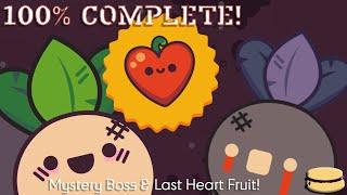 Completing the Game 100%! - Mystery Boss and Last Heart! | Turnip Boy Commits Tax Evasion | Final