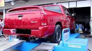 2006 Dodge Ram Srt10 Dyno test 550Hp 1063Nm - Elaborare day 2015 Autodromo di Modena