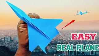 How to make an easy paper airplane that fly far